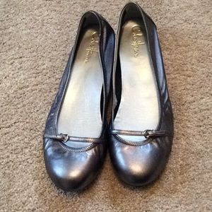 Cole Haan silver shoes